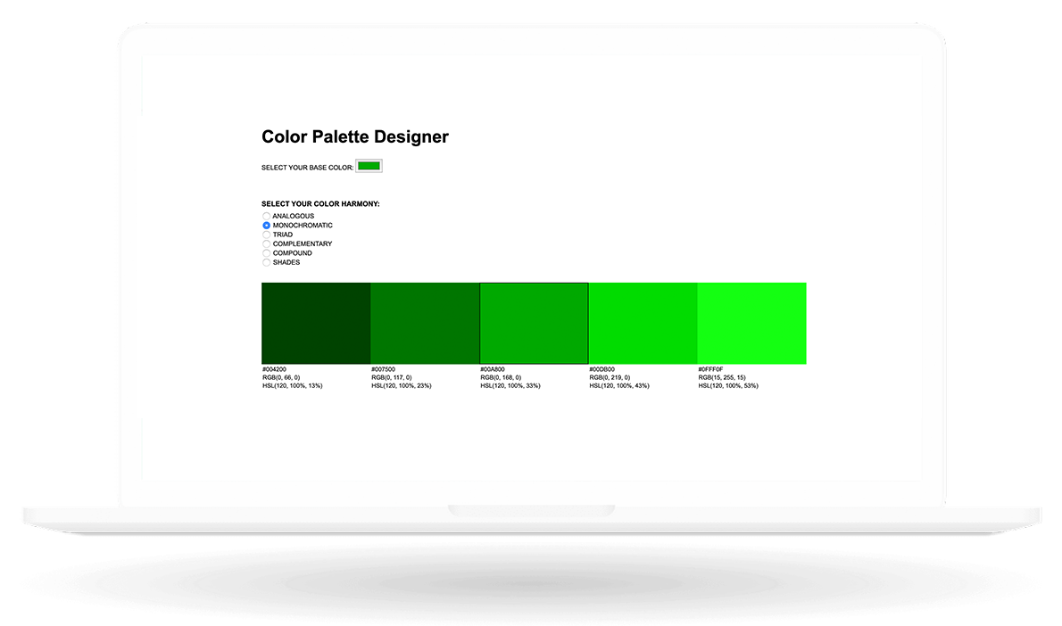 color palette designer